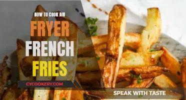 Crispy, Golden French Fries: The Air Fryer Method