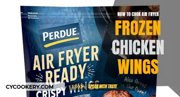 Air Fryer Frozen Chicken Wings: Quick, Easy, Crispy!