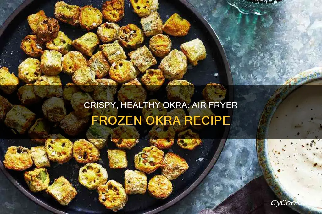 how to cook air fryer frozen okra