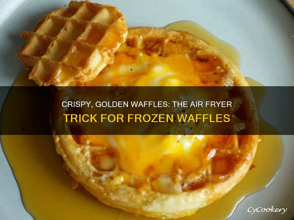 how to cook air fryer frozen waffles