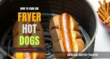 Crispy, Golden Air Fryer Hot Dogs: A Quick and Easy Guide