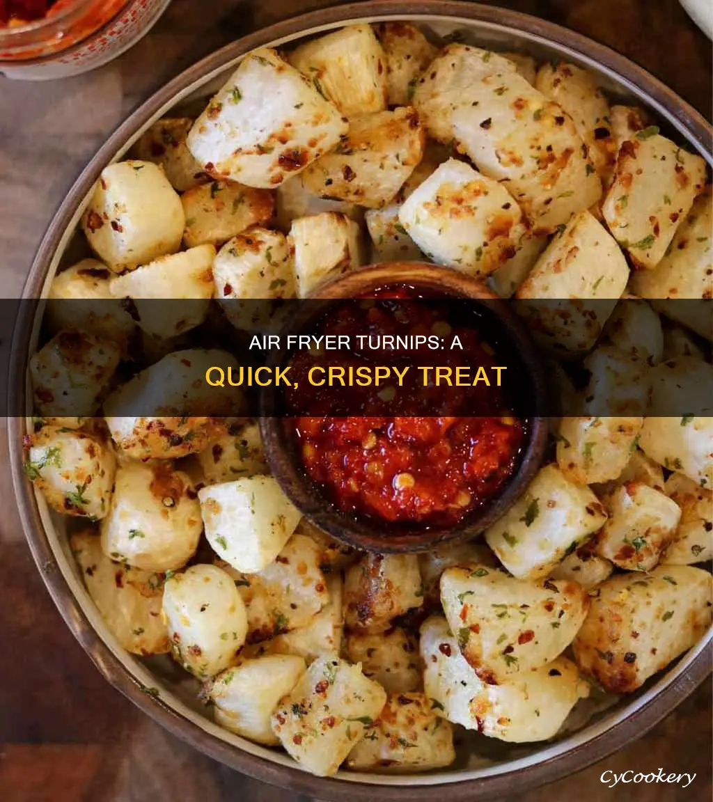 how to cook air fryer turnips