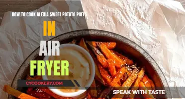 Crispy Sweet Potato Puffs: Air Fryer Perfection with Alexia