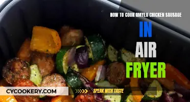 Air-Fryer Amylu Chicken Sausage: Quick, Easy, Delicious!
