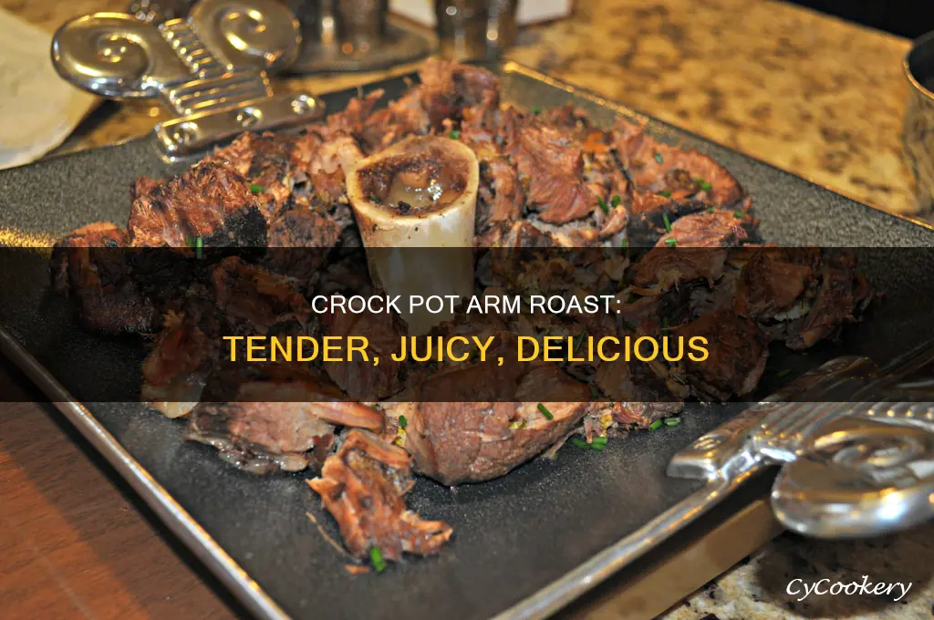 how to cook an arm roast in the crock pot