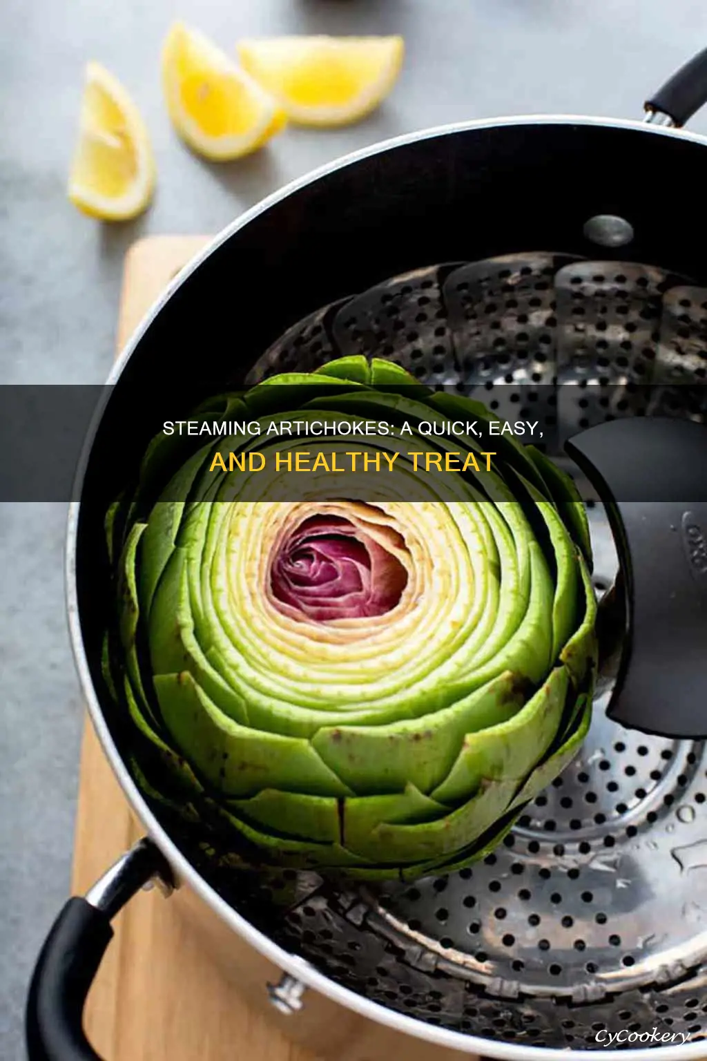 how to cook an artichoke in a steamer