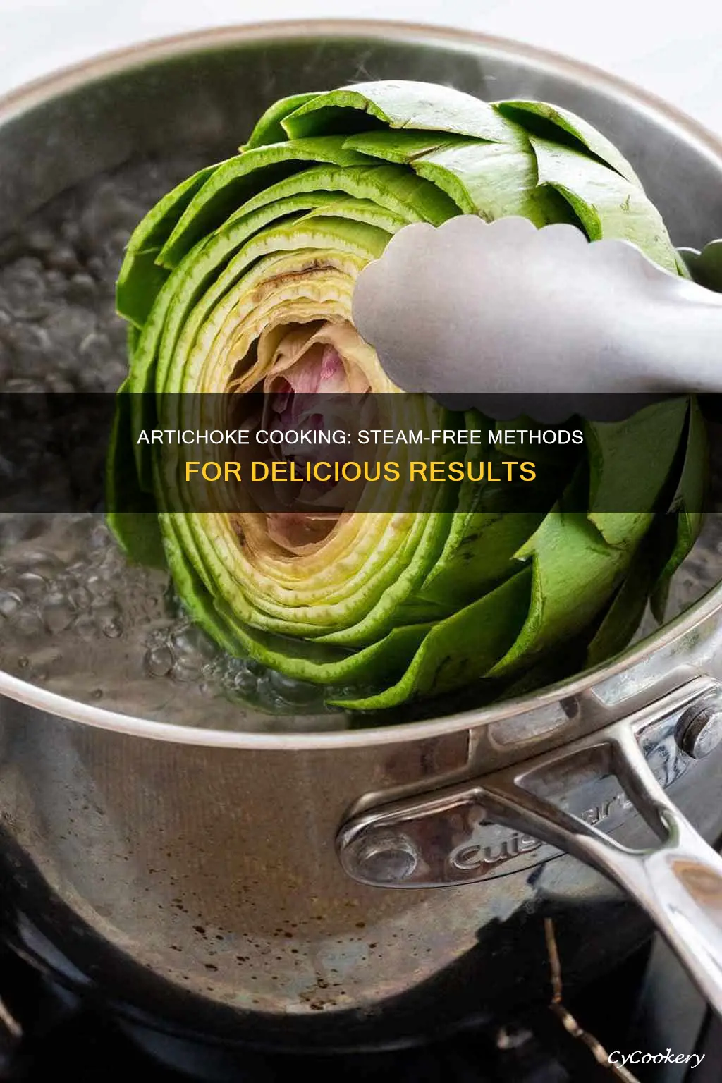 how to cook an artichoke without a steam