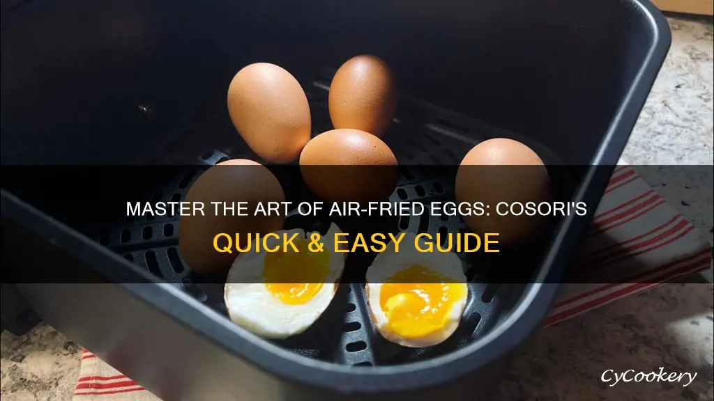 how to cook an egg in cosori air fryer