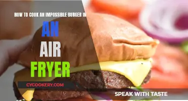 Air Fryer Impossible Burger: Quick, Healthy, and Delicious!