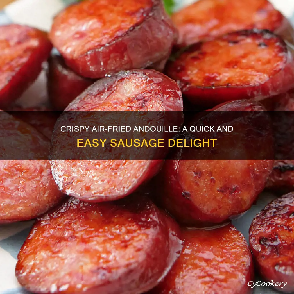 how to cook andouille sausage in air fryer