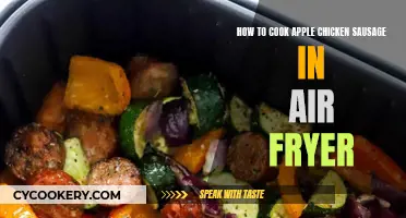 Crispy Apple Chicken Sausage: Air Fryer Perfection in 20 Minutes