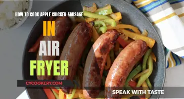 Air-Fryer Apple Chicken Sausage: Quick, Easy, Delicious!