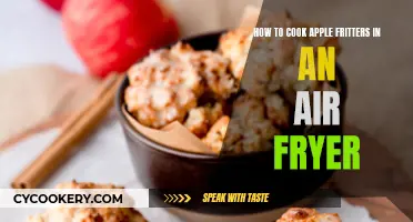 Crispy Apple Fritter Delight: Air Fryer Recipe