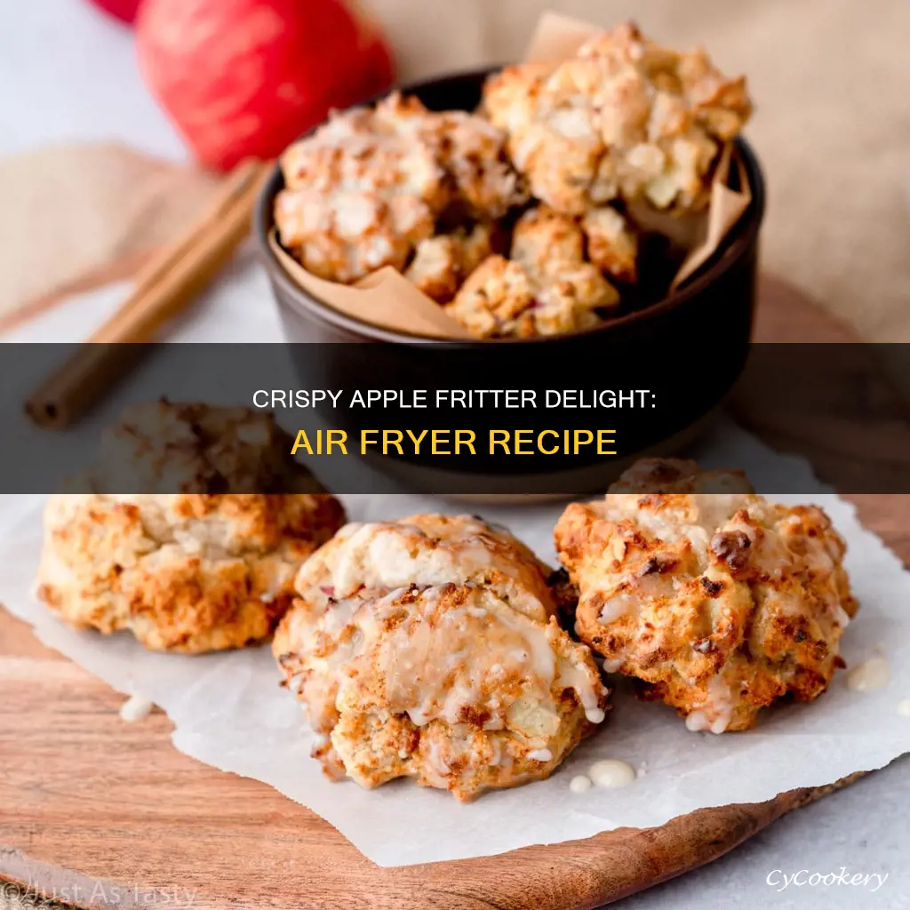 how to cook apple fritters in an air fryer