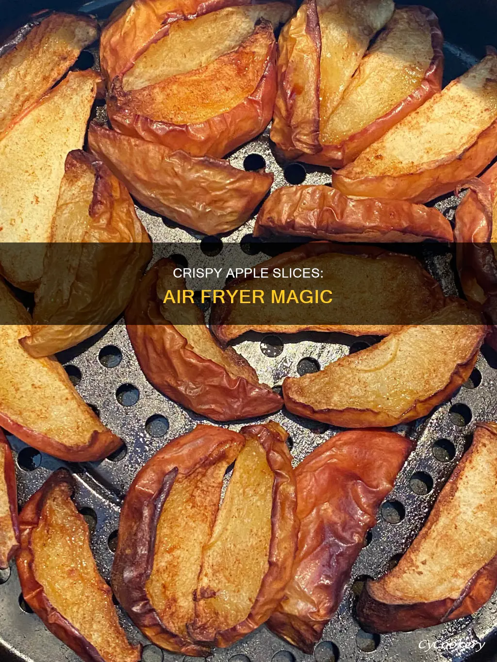 how to cook apple slices in air fryer