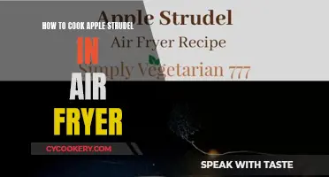 Air-Fried Apple Strudel: A Quick, Crispy Treat