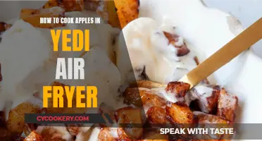 Air-Fried Apples: Yedi's Quick, Tasty Treat