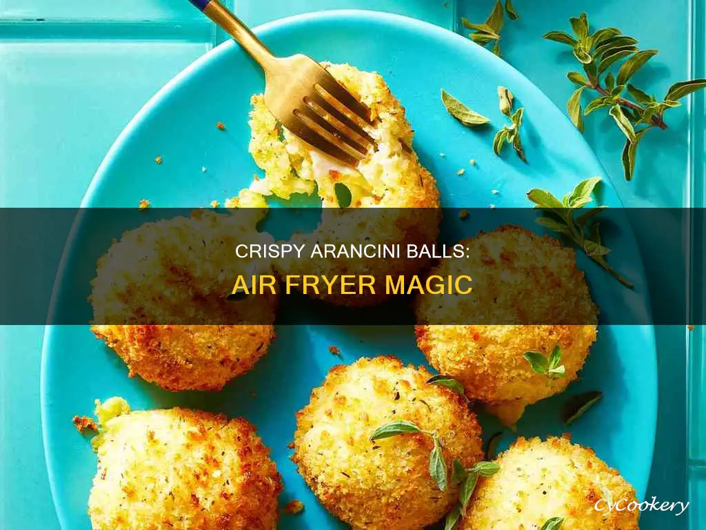 how to cook arancini balls in air fryer