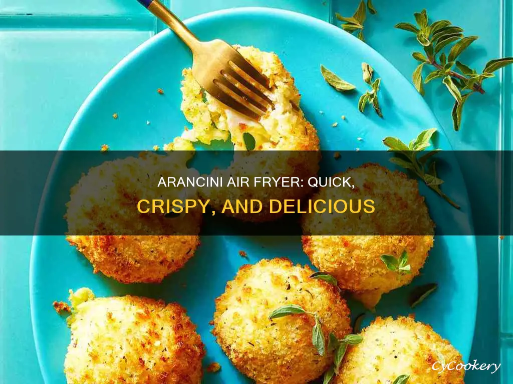 how to cook arancini in air fryer