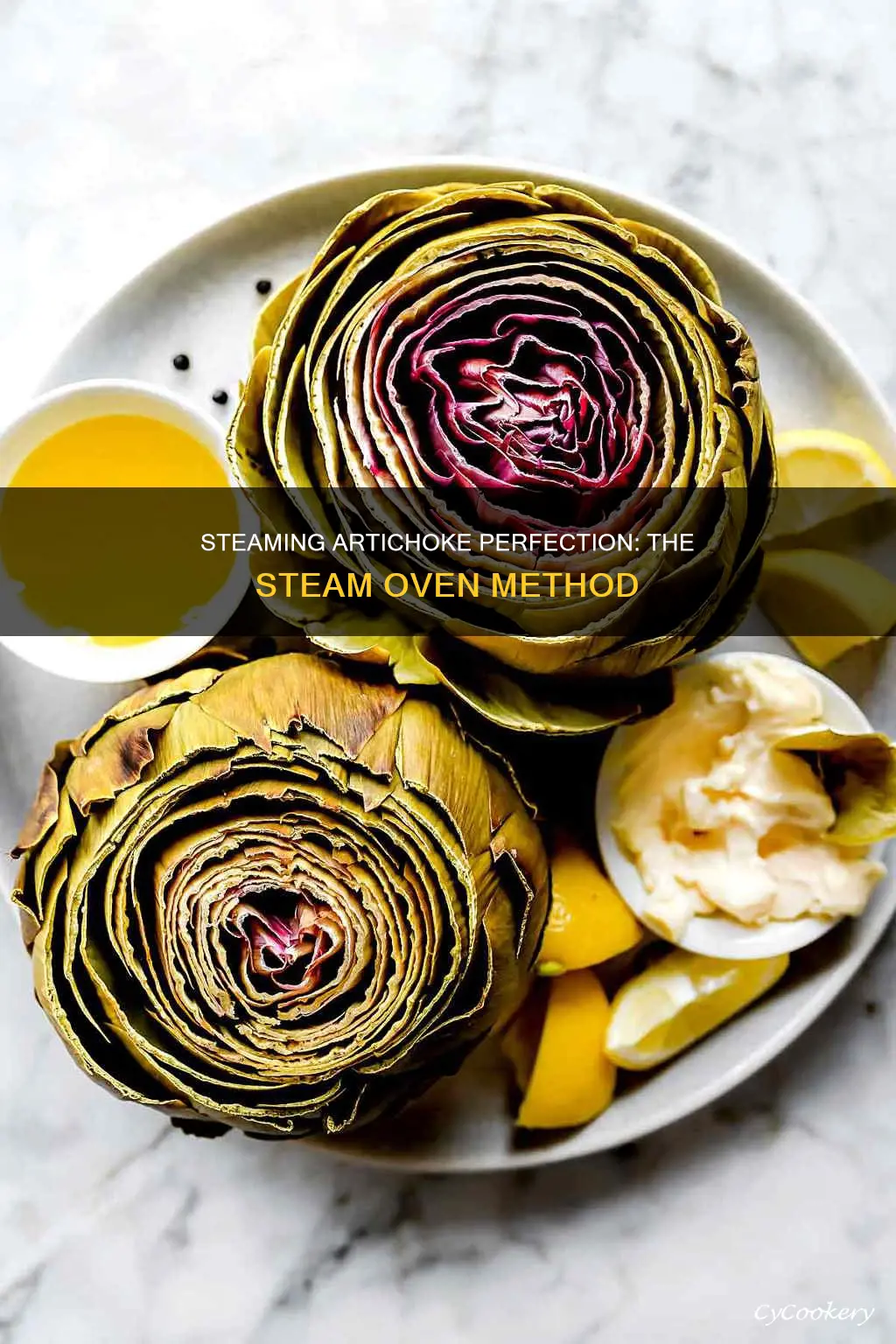 how to cook artichokes in a steam oven