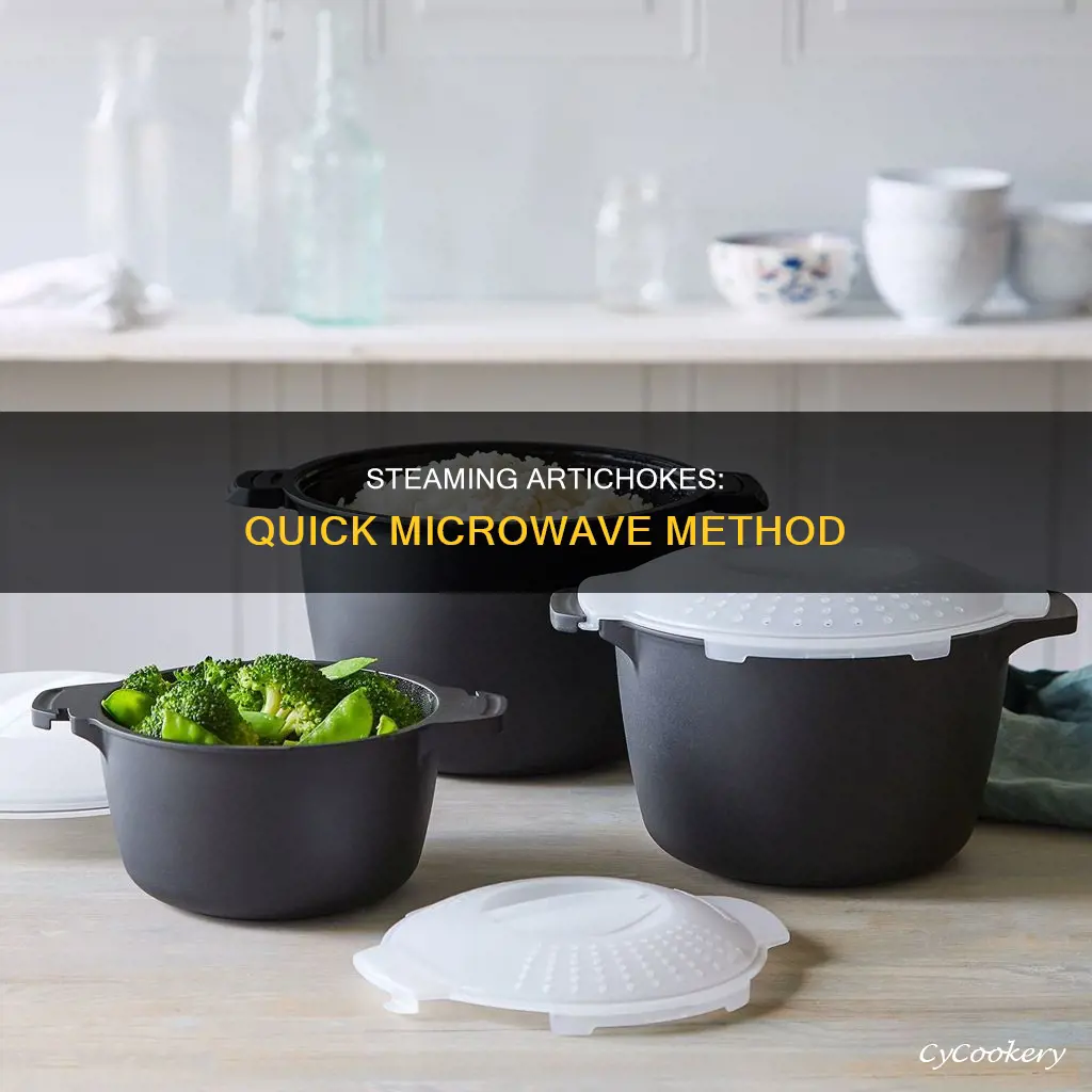 how to cook artichokes in microwave steamer