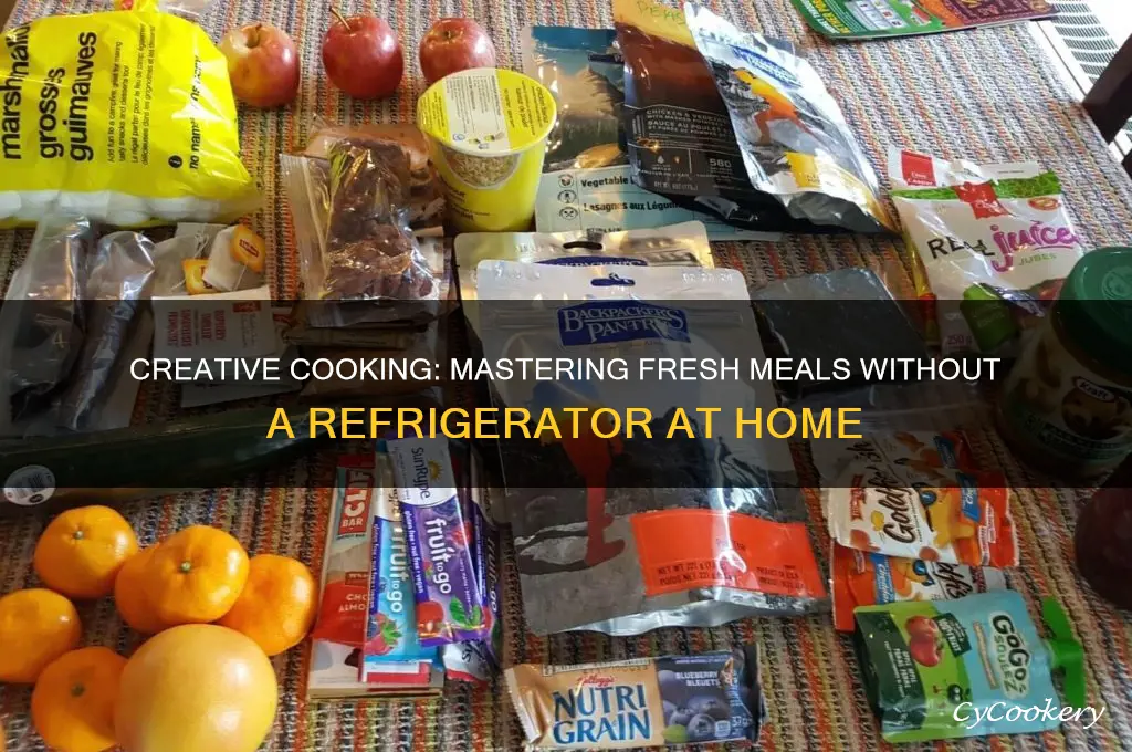 how to cook at home without refrigerator