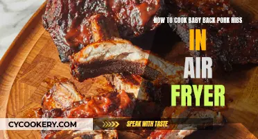 Air-Fried Baby Back Ribs: A Quick, Crispy Delight!