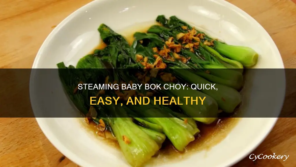 how to cook baby bok choy steamed