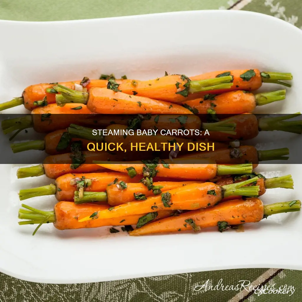 how to cook baby carrots in a steam dish