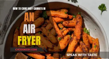 Air-Fried Baby Carrots: Quick, Easy, and Healthy!