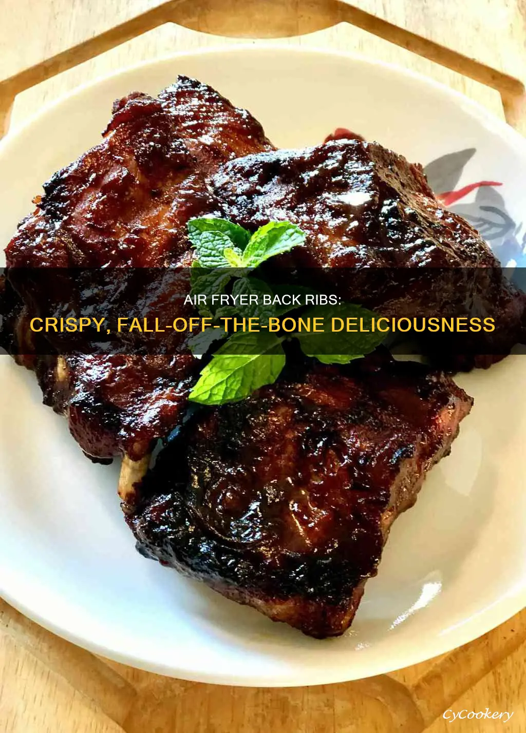 how to cook back ribs in air fryer