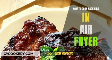 Air-Fried Back Ribs: A Quick, Easy, and Delicious Treat