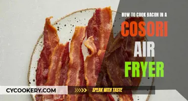 Air-Fried Bacon: Cooking Crispy Bacon in a Cosori Air Fryer