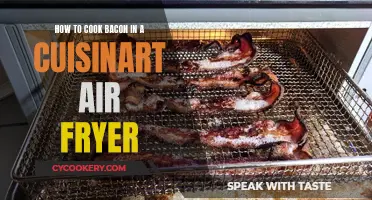 Crispy Bacon, Air Fryer Style: Cuisinart's Quick and Easy Guide