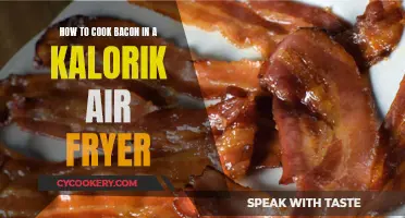 Crispy Bacon Made Easy: The Kalorik Air Fryer Method