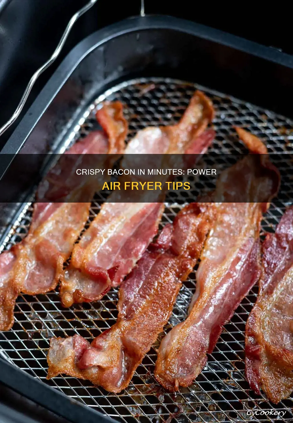 how to cook bacon in a power air fryer