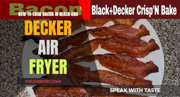 Crispy Bacon: Air Fryer Mastery with Black & Decker