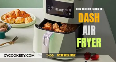 Crispy Bacon, Fast: Dash Air Fryer Tips