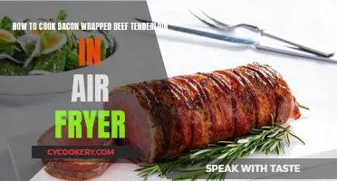 Air-Fryer Bacon-Wrapped Beef Tenderloin: Quick, Crispy, Delicious!