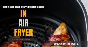 Crispy Bacon-Wrapped Chicken Tenders: Air Fryer Perfection