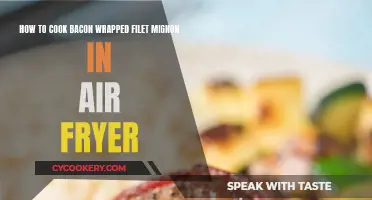 Air Fryer Bacon-Wrapped Filet Mignon: A Quick, Crispy Treat