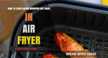 Bacon-Wrapped Hot Dogs: Air Fryer Perfection in 20 Minutes