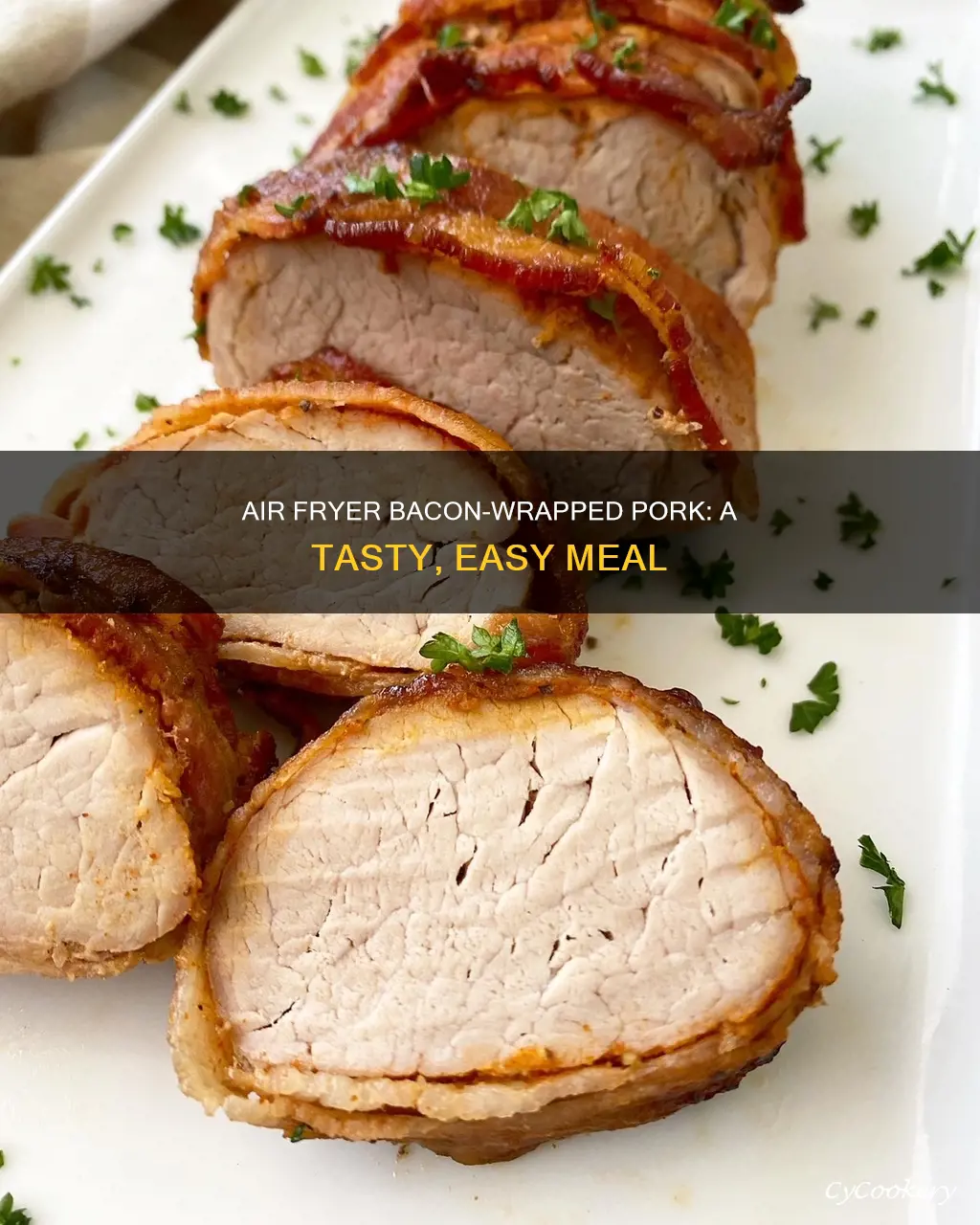 how to cook bacon wrapped pork medallions in air fryer