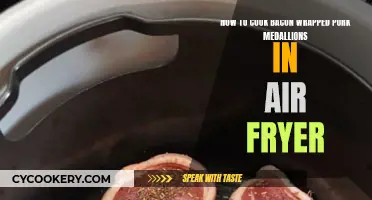 Air Fryer Bacon-Wrapped Pork Medallions: Quick, Crispy, Delicious!