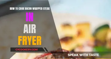 Bacon-Wrapped Steak: Air Fryer Perfection in 20 Minutes