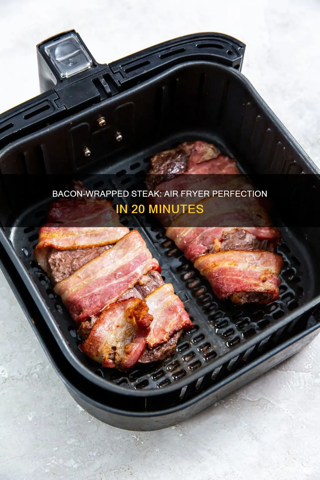 how to cook bacon wrapped steak in air fryer