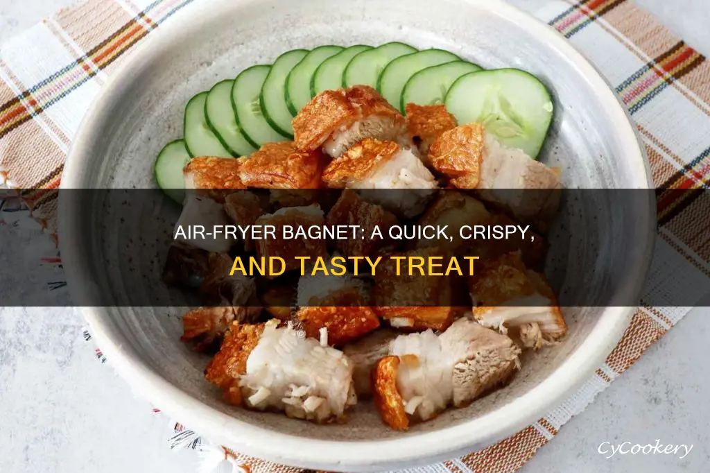 how to cook bagnet in air fryer