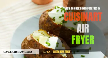 Air Fryer Baked Potatoes: A Cuisinart Guide