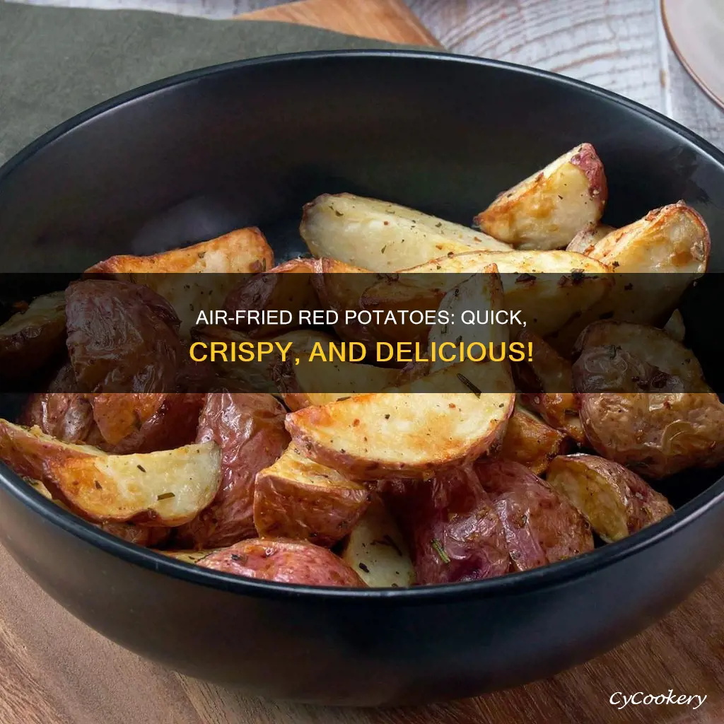 how to cook baked red potatoes in air fryer