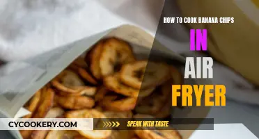 Crispy Banana Chips: Air Fryer Recipe for Sweet Snacks